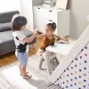 Kids Play Tent - 4 in 1 Teepee Tent with Stool and Climber; Foldable Playhouse Tent for Boys &amp; Girls