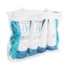 Classic Collection Deluxe Travel Kit: Shampoo 90ml + Conditioner 90ml + Baby Wash 90ml + Baby Cream 90ml + Washcloth 1pc