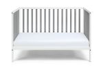 Deux Remi 3-in-1 Convertible Island Crib White/Gray