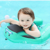 1pc 2023 Upgraded Baby Pool Float Mambobaby Swim Float, Non-Inflatable Baby Floats With Canopy For Infant Swim Ring, Outdoor Accessory