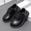 Baby Boys Leather Shoes Kids Casual Shoes 2022 Spring Autumn Brand New Children School Performance Shoes for Wedding Party Flats
