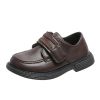 Baby Boys Leather Shoes Kids Casual Shoes 2022 Spring Autumn Brand New Children School Performance Shoes for Wedding Party Flats