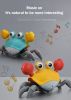 Induction Escape Crab Toy Rechargeable Electric Octopus Crawling Smart Toys for Children Interactive Toys Learn To Climb Toys